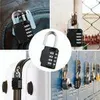 Zahlenschloss Vorhängeschloss Schloss 4-stelliger Code Lock Produktbild-Vorschau 4