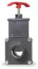 PVC Absperrschieber Ø 38 mm Schlauchanschluss Produktbild-Vorschau 1