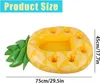 Aufblasbarer Ananas-Becherhalter für Pool/Bar, 7 Löcher, Produktbild-Vorschau 2