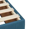 Boxspringbett mit Matratze Dunkelblau 100x200 cm Samt Produktbild-Vorschau 11