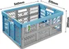 keeeper Profi-Klappbox "eco Ben" 45 Liter sky blue Produktbild-Vorschau 5