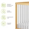 Kids Collective Lit pour bébé Lit à barreaux 60x120 et Voir les images du produit 10