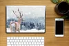 MuchoWow® Laptop Aufkleber Sticker Cover Winter - Hirsche - Produktbild-Vorschau 2