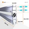 QUEST guarnizione magnetica angolare per doccia 200 cm Anteprima dell’immagine prodotto 5