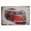 Plaque en métal vintage, Bulli VW Bus Voir les images du produit 1