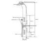 Duschpaneel Duschsystem 8815 - Schwarz - Edelstahl - SEDAL Produktbild-Vorschau 5