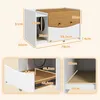 PawHut Cat Litter Box Cabinet, szafka na kuwetę dla kota z Podgląd zdjęcia produktu 3