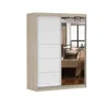 Kleiderschrank Schwebetürenschrank Schrank Schlafzimmer 150 Produktbild-Vorschau 4