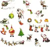 Oblique Unique Weihnachten Weihnachtsmann Sticker 22 Stk. Produktbild-Vorschau 1