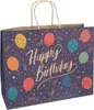 Geschenktasche - Happy Birthday - Ballons - Größe M Produktbild-Vorschau 1
