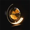 Luxus - Stolná lampa Quicksand - zlatá Náhľad obrázku produktu 1