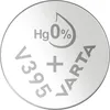 A close-up, top-down view of a silver button battery. Náhľad obrázku produktu