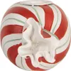 Clayre & Eef Kerzenständer 14x7x6 cm Rot Kunststoff Produktbild-Vorschau 3