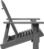 Design New Adirondack-Stuhl Grau 69x85x90,5 cm Massivholz Produktbild-Vorschau 5