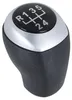 Hyundai i20 07-12 Schaltknauf SCHWARZ + SILBER 5-GANG Produktbild-Vorschau 1