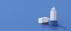 Two white USB-C chargers are displayed on a blue surface. Anteprima dell’immagine prodotto