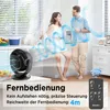 EasyAcc Ventilator Leise, 25dB Tischventilator sehr Leise, Produktbild-Vorschau 8