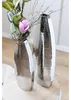ALETTA Vase - H. 30 cm in silber aus Edelstahl - Vase für Produktbild-Vorschau 2