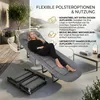 Gartenliege faltbar, 6-fach verstellbare Rückenlehne, 200 Produktbild-Vorschau 9