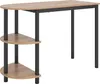 Küchentisch Vicco Freetown Goldkraft Eiche/Schwarz 110 x 50 Produktbild-Vorschau 1