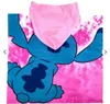 Lilo & Stitch Kinder Poncho Badetuch mit Kapuze Strandtuch Produktbild-Vorschau 3