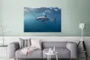 MuchoWow® Poster Hai an der Oberfläche 120x80 cm - Bilder Produktbild-Vorschau 6