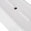 Keramický květináč 29 cm Truhlík s podmiskou Zaoblený bílá Náhled obrázku produktu 4