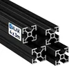 KLAK 30 -Aluprofil 4 Stück 30x30mm 3m System-, Montage-, Produktbild-Vorschau 1