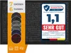 Schmutzfangmatte Dura Anthrazit 150 x 180 cm Produktbild-Vorschau 1