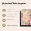 KitchenYeah© Herdabdeckplatte Muster - Blume - Design - Produktbild-Vorschau 6