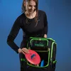 Viking Discs Disc Golf Tour Bag - Black/Lime Náhled obrázku produktu 5
