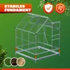 GARDEBRUK® Fundament für Gewächshaus 190x190cm Stahl Produktbild-Vorschau 5