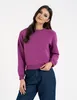 Moraj Damen Sweatshirt – Violett, Größe XXL, bequem Produktbild-Vorschau 4