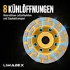 Diamantschleiftopf 125 mm Estrich Beton Stein doppelreihig Produktbild-Vorschau 7