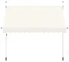 Store rétractable manuel 300 cm blanc crème Voir les images du produit 11