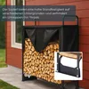 osoltus Kaminholzregal Brennholzregal  132 x 117 cm mit Produktbild-Vorschau 8