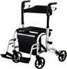 Uniprodo rollator Přepravní židle Pomůcka pro chůzi 2 v 1 Náhled obrázku produktu 9