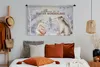 MuchoWow® Wandteppich Wandbehang Winter - Fuchs - Bär - Produktbild-Vorschau 4
