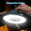 2400 mAh Campingventilator, 2-in-1 Ventilator mit Licht, Produktbild-Vorschau 3