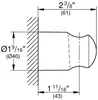 Wandbrausehalter Tempesta 28605_1 chrom Produktbild-Vorschau 9