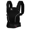 A black baby carrier is shown against a white background. Produktbild-Vorschau
