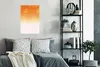 MuchoWow® Poster Aquarell - Orange - Weiß 40x60 cm - Produktbild-Vorschau 4