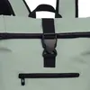 Close-up of a roll-top backpack. Produktbild-Vorschau