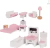 LULILO Tulipo 70cm drevený domček pre bábiky Náhľad obrázku produktu 11