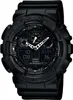A close-up studio shot of a black Casio G-Shock watch. Podgląd zdjęcia produktu