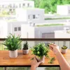Belle Vous 4er Pack Kunstpflanzen im Topf für den Produktbild-Vorschau 6