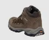A single brown hiking boot shown from the side and back against a light gray background. Náhľad obrázku produktu