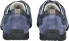 The back view of two blue sneakers. Produktbild-Vorschau