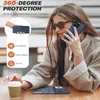 2in1 Étui portefeuille magnétique pour téléphone portable Voir les images du produit 7
