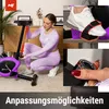 Hop-Sport Heimtrainer Fahrrad HS-010H Rio violett - Produktbild-Vorschau 3